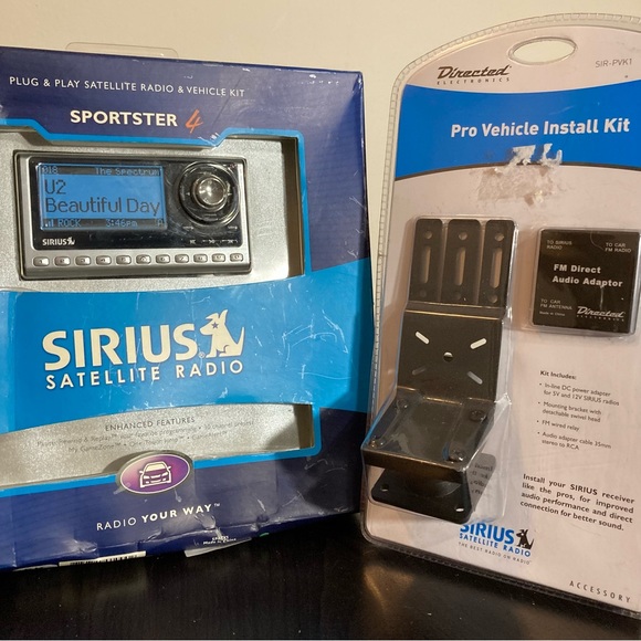 Sirius Car Audio, Video & GPS Sirius Satellite Radio Sportster 4